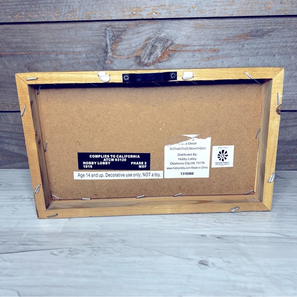 NWT- wooden decor sign-kitchen- (less is more unless it’s coffee) - Picture 3 of 5